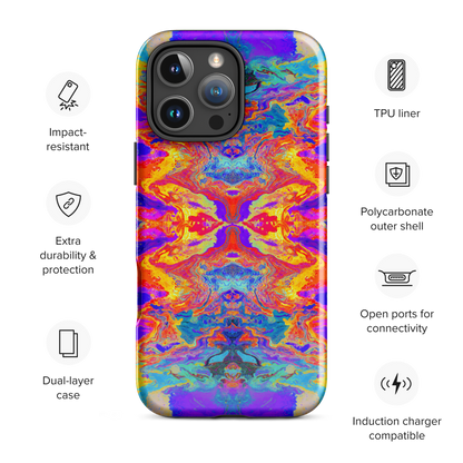 Chromadelic Flow V2 – iPhone Case