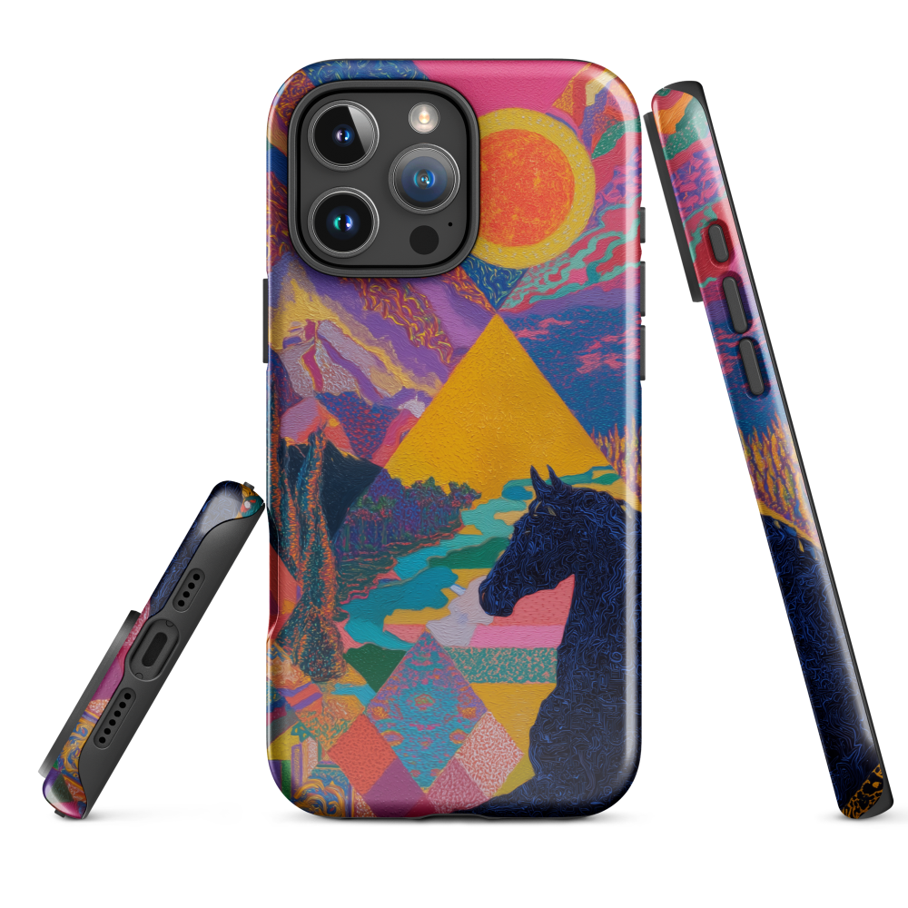 Cosmic Rider iPhone Case