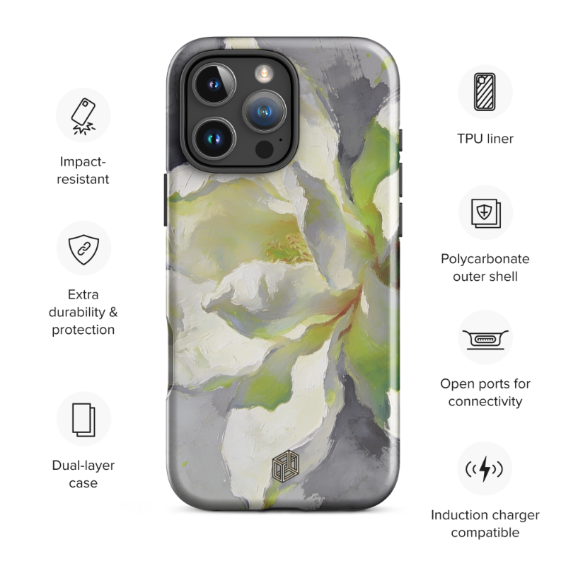 Sage Magnolia - iPhone Case