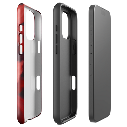 Crimson Bloom - iPhone Case