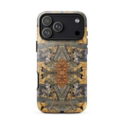 Phone case with ancient Persia geometric pattern from Achaemenid Era