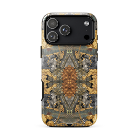 Phone case with ancient Persia geometric pattern from Achaemenid Era