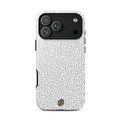 iPhone case with geometric pattern | Maze iPhone 17 Pro Max Case