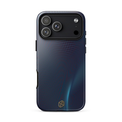iPhone case with geometric pattern 