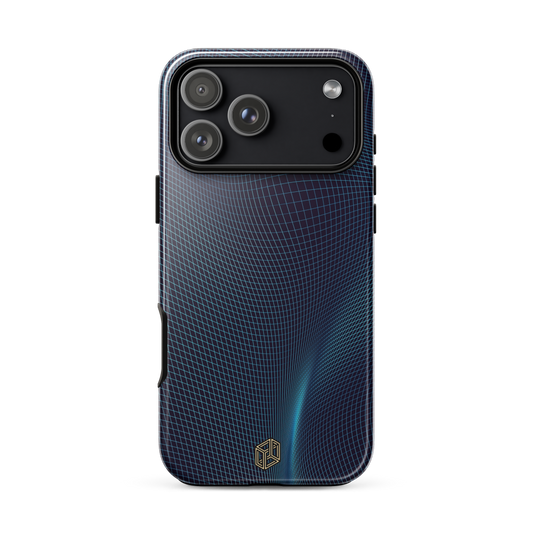 iPhone case with geometric pattern 