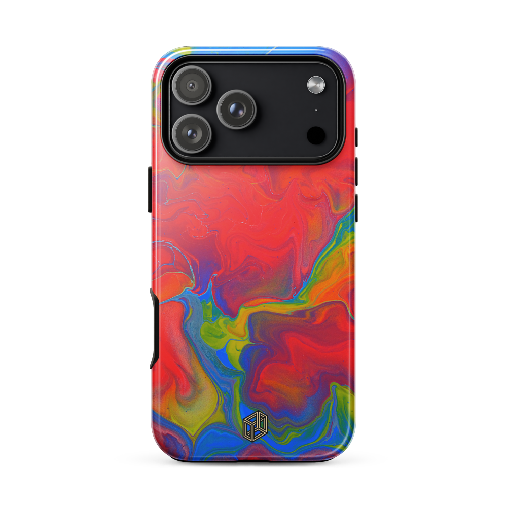 Colorful abstract iPhone case | Fluid Abstract