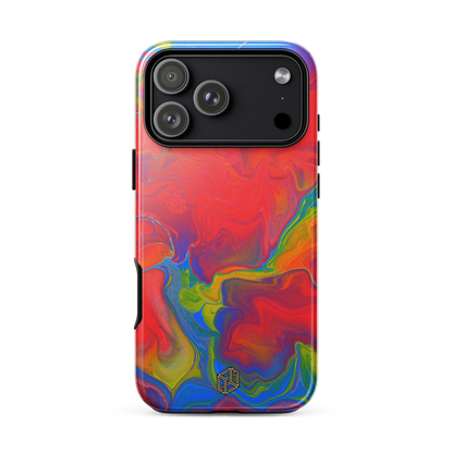 Colorful abstract iPhone case | Fluid Abstract