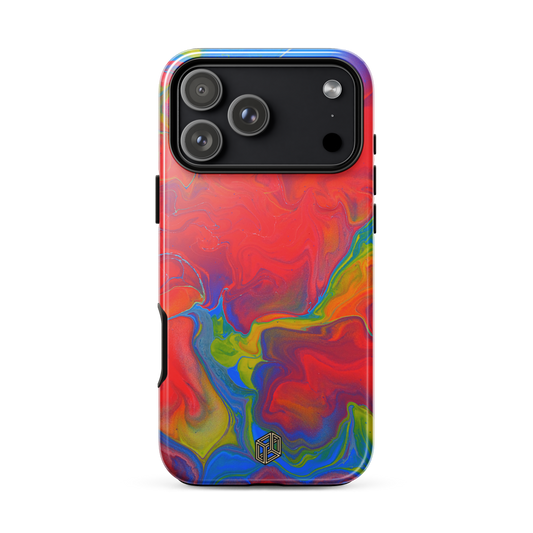 Colorful abstract iPhone case | Fluid Abstract