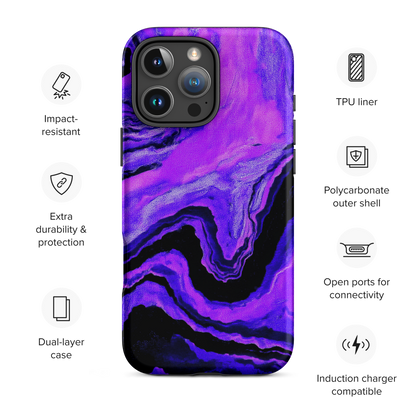 Amethyst Drift - iPhone Case - Shield