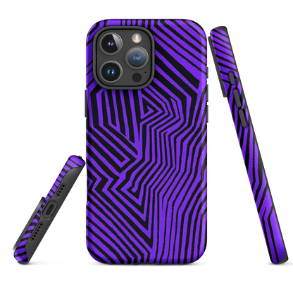 Amethyst Maze - iPhone Case