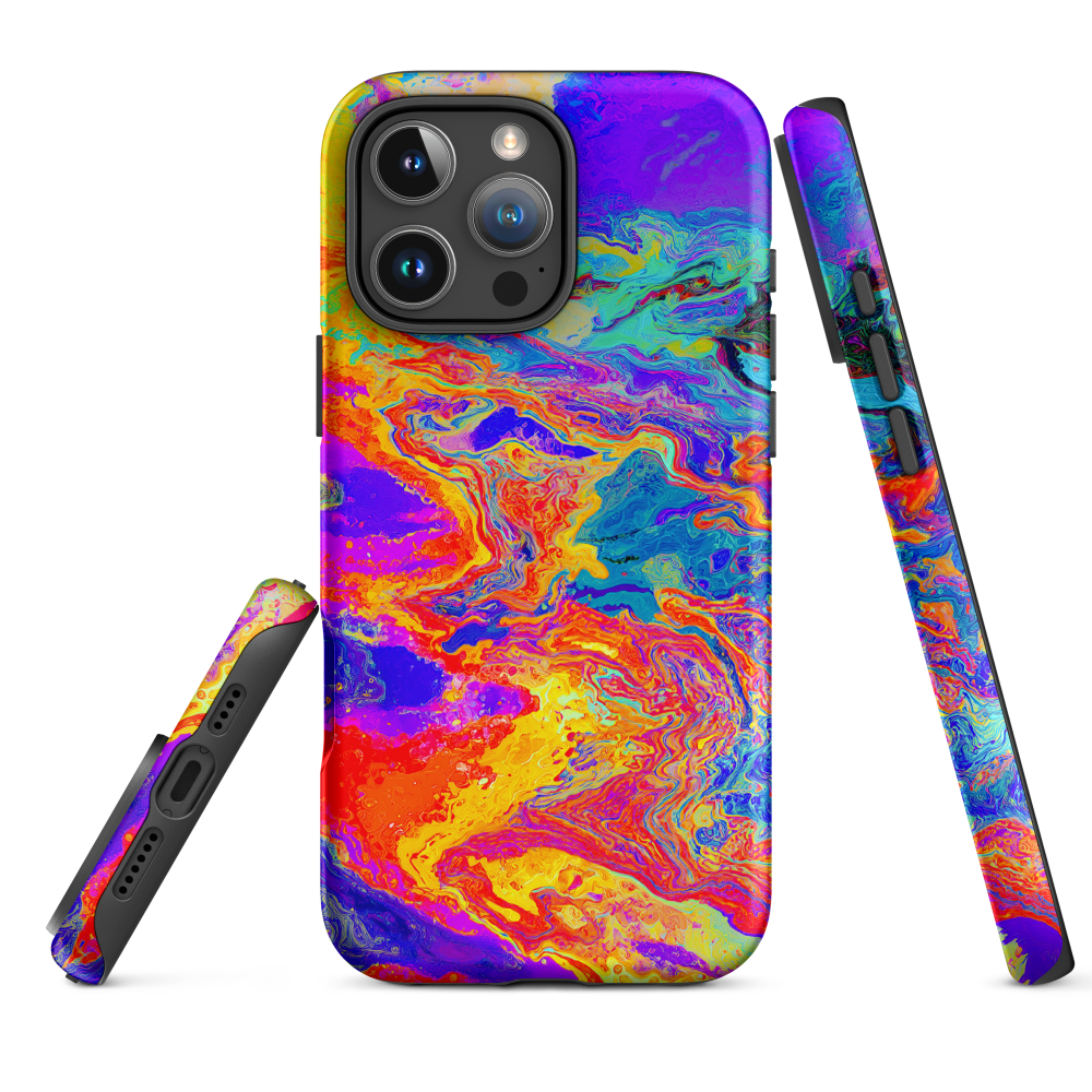 Chromadelic Flow – iPhone Case