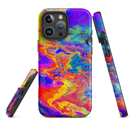 Chromadelic Flow – iPhone Case