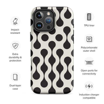 Obsidian Rhythm – iPhone Case