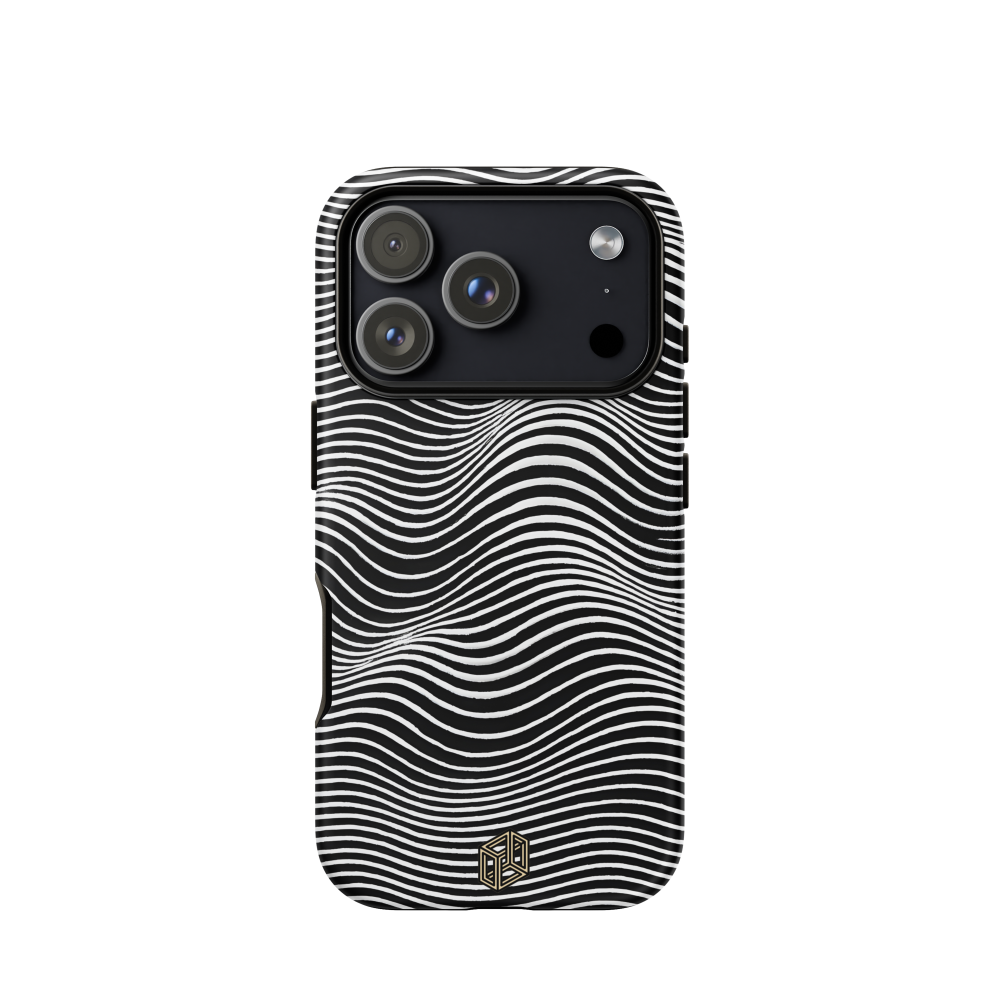 A wavy iphone 17 pro case